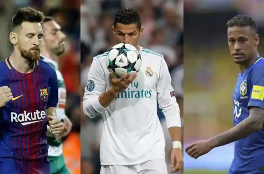 Messi, Cristiano y Neymar, finalistas al Premio The Best FIFA