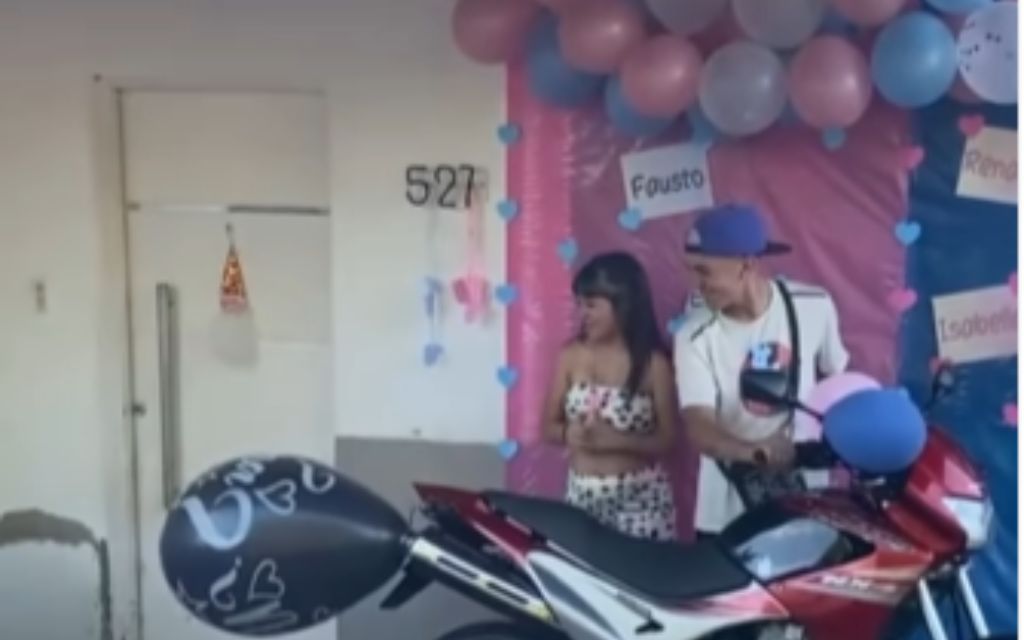 El emotivo momento que vivieron en familia.