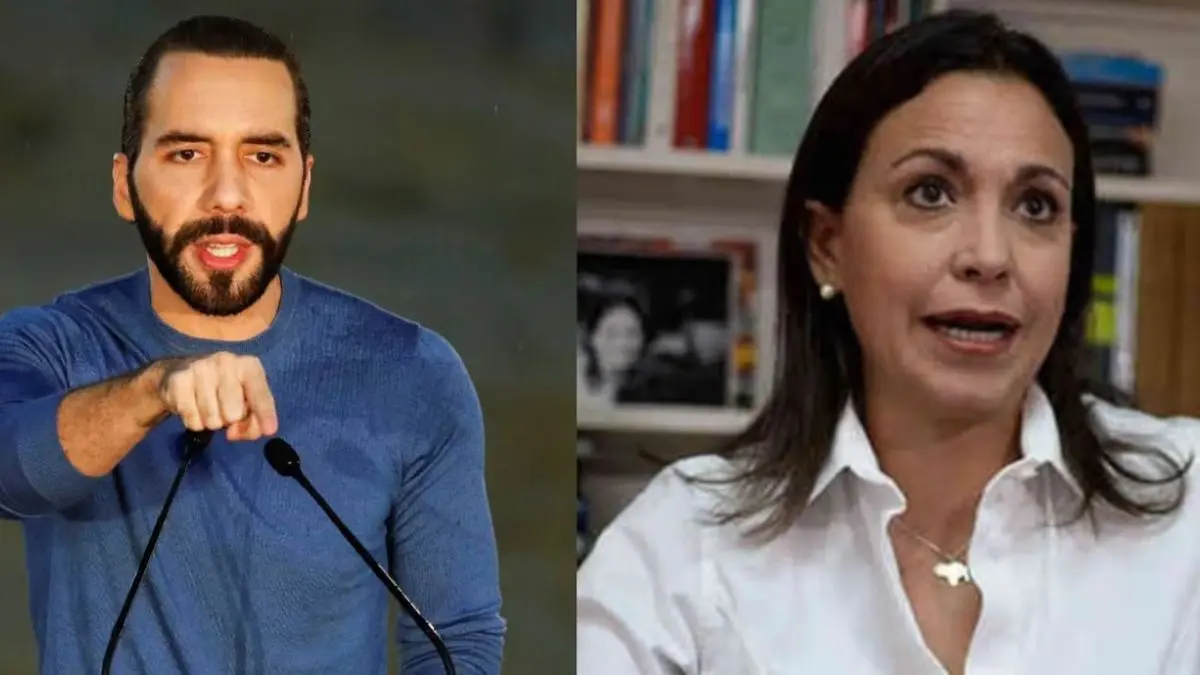 María Corina Machado agradece a Nayib Bukele y a la Unión Europea por su «COMPROMISO FIRME» con Venezuela
