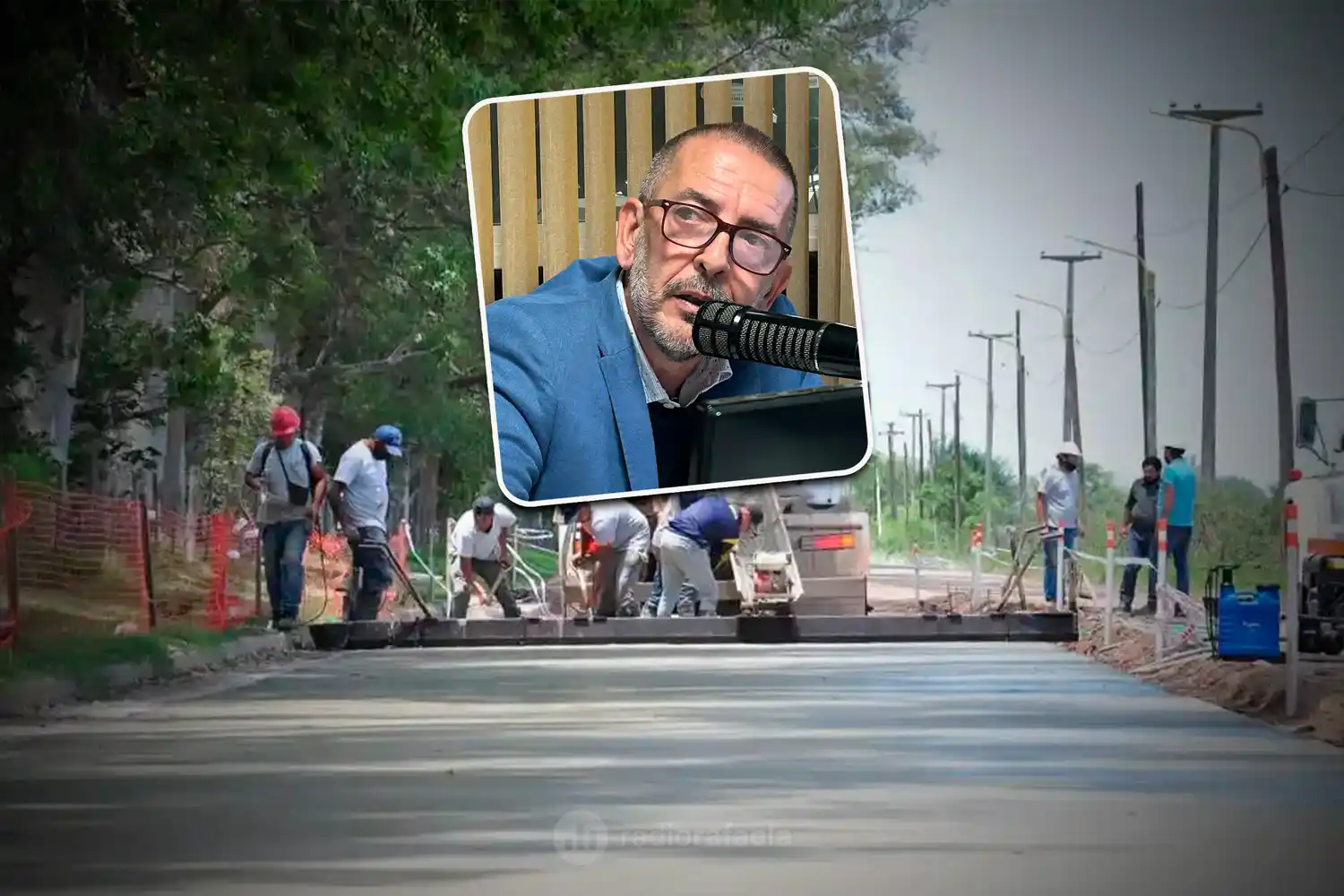 Juan Scavino sobre pavimento: "El justicialismo está haciendo política berreta con "RAFABACHES""