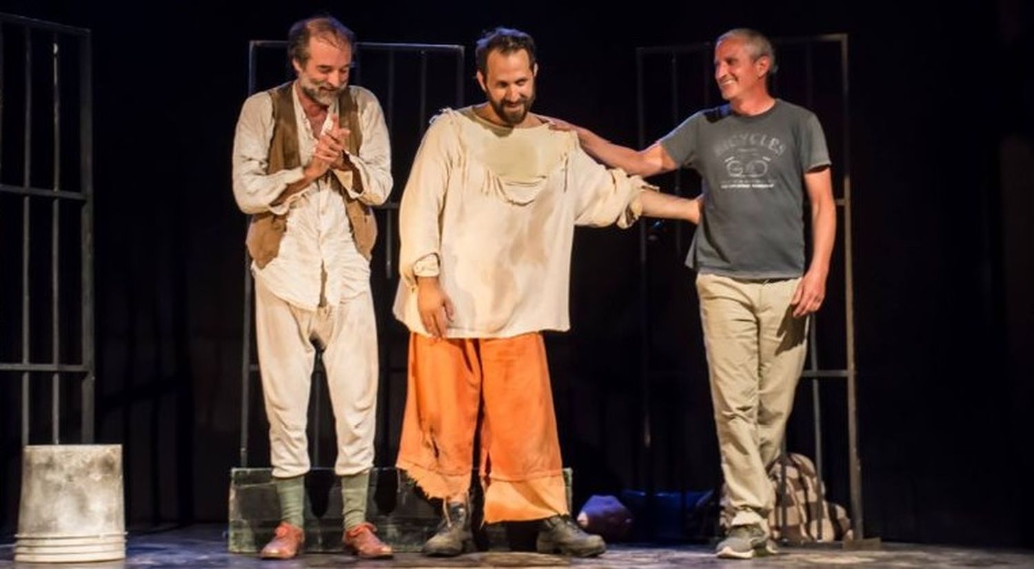 La razón blindada. Protagonizada por Fernando Repetto y Gustavo Wilson y dirigida por Miguel De Amico