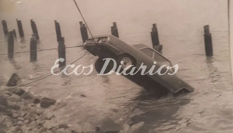 Un fenómeno trágico que arrastró personas y un auto al río