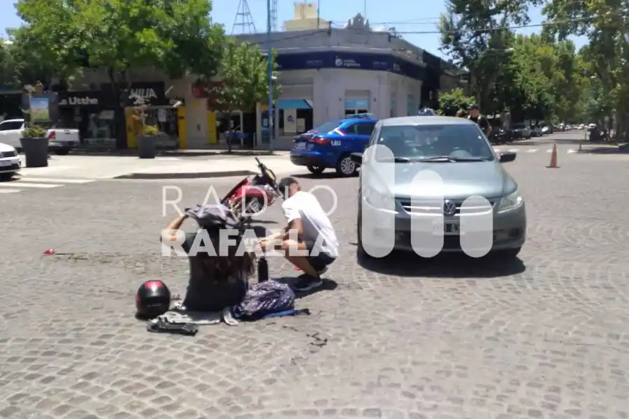 Accidente en Microcentro
