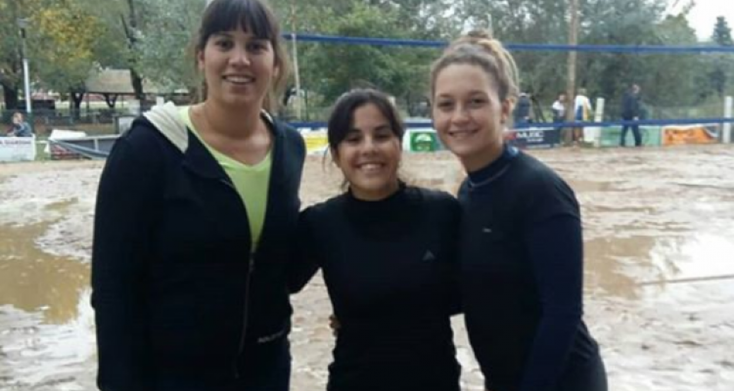 Caterina Naso y Abril Bianchi escoltas en el Provincial U18