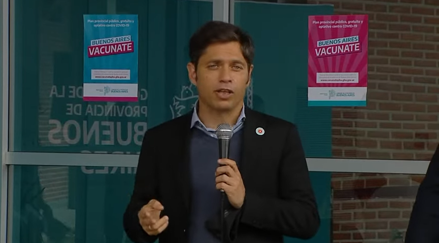 Coronavirus: Kicillof advirtió que “estamos en riesgo” y anunció vacuna libre para todos los bonaerenses