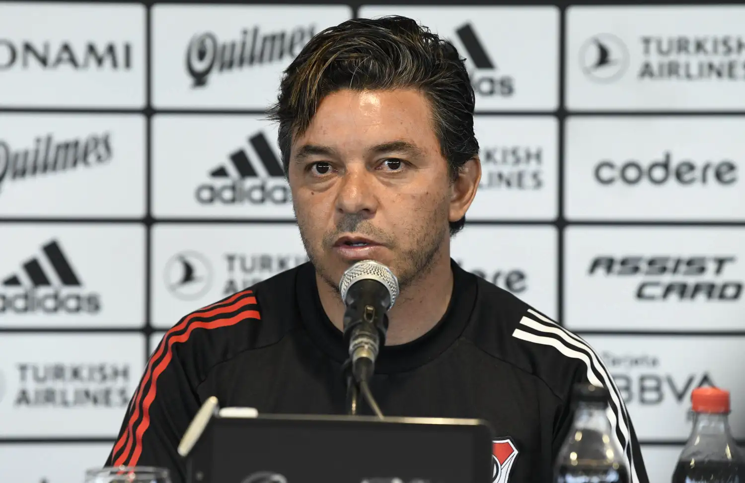 Gallardo sumó el jueves un nuevo título como DT de River.