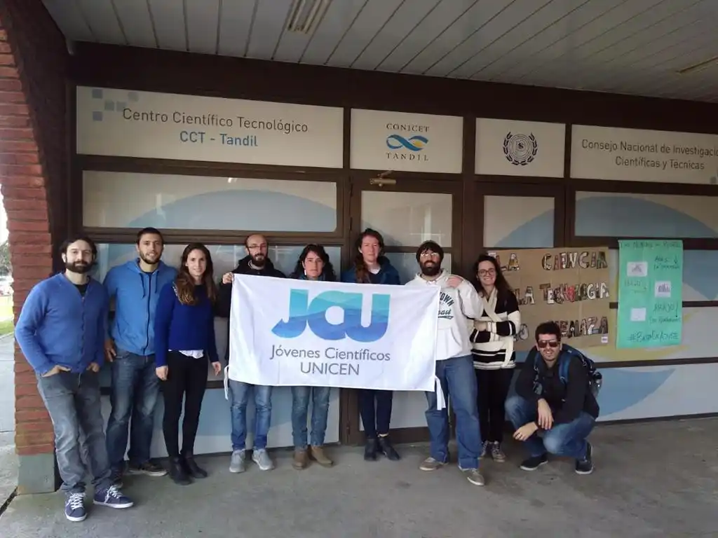 Movilización de los becarios del Conicet