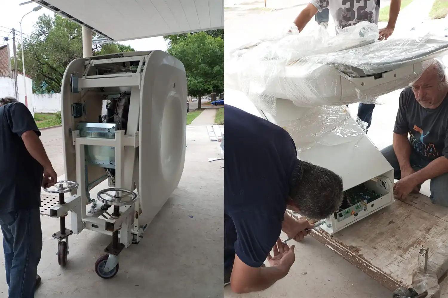 Nuevo tomógrafo del hospital