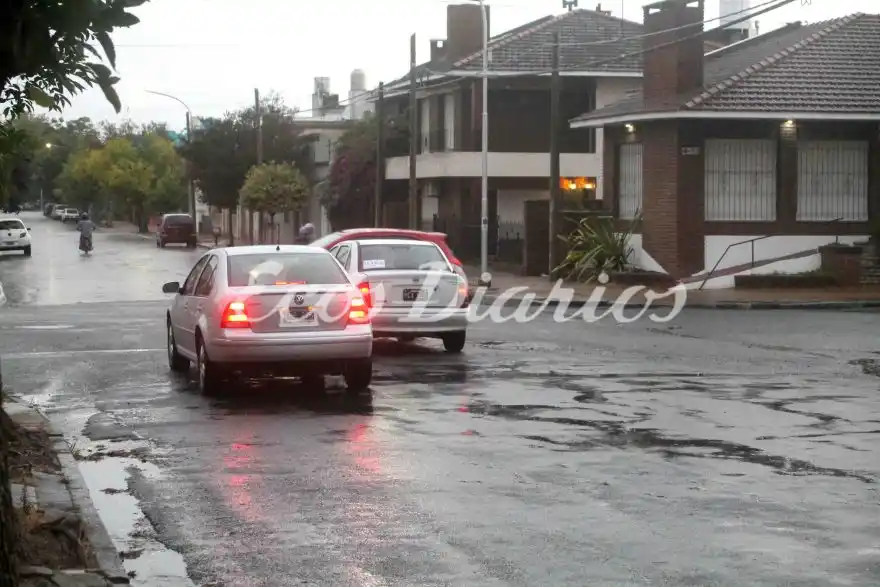 Una lluvia muy dispar en la zona