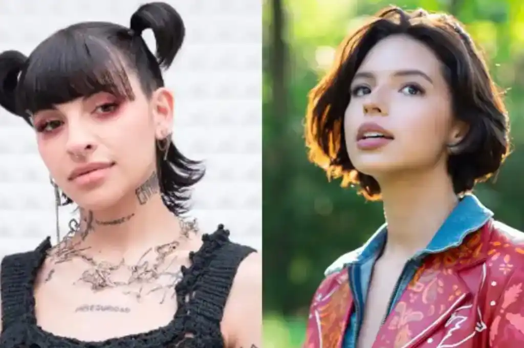 Cazzu y Ángela Aguilar