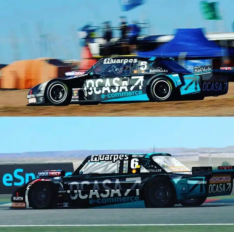 Leonel Pernía escoltó al uruguayo Lambiris