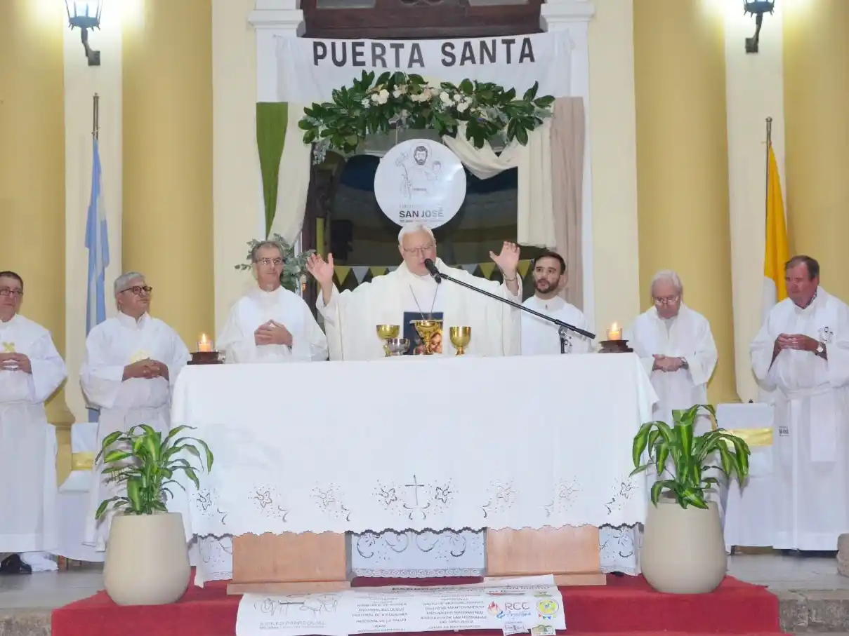 San José celebró su fiesta patronal en el marco de los 125 años de su parroquia