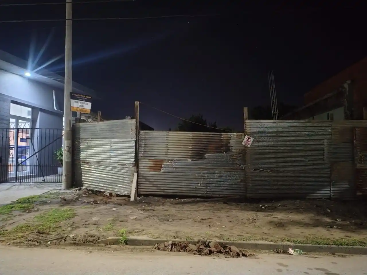 Intentó robar materiales en uno de los puntos con más cámaras de todo Quequén