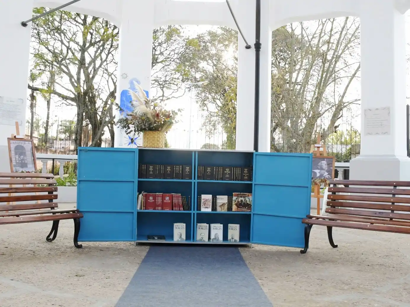 Atardeceres literarios al paseo Jorge Luis Borges