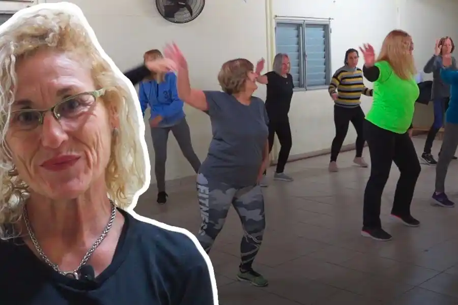 Gimnasia y Baile, una actividad para mover el cuerpo: "Te cuesta venir pero te vas pum para arriba"