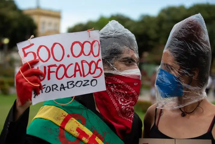 ¡Lamentable! Brasil supera los 500.000 muertos por COVID-19