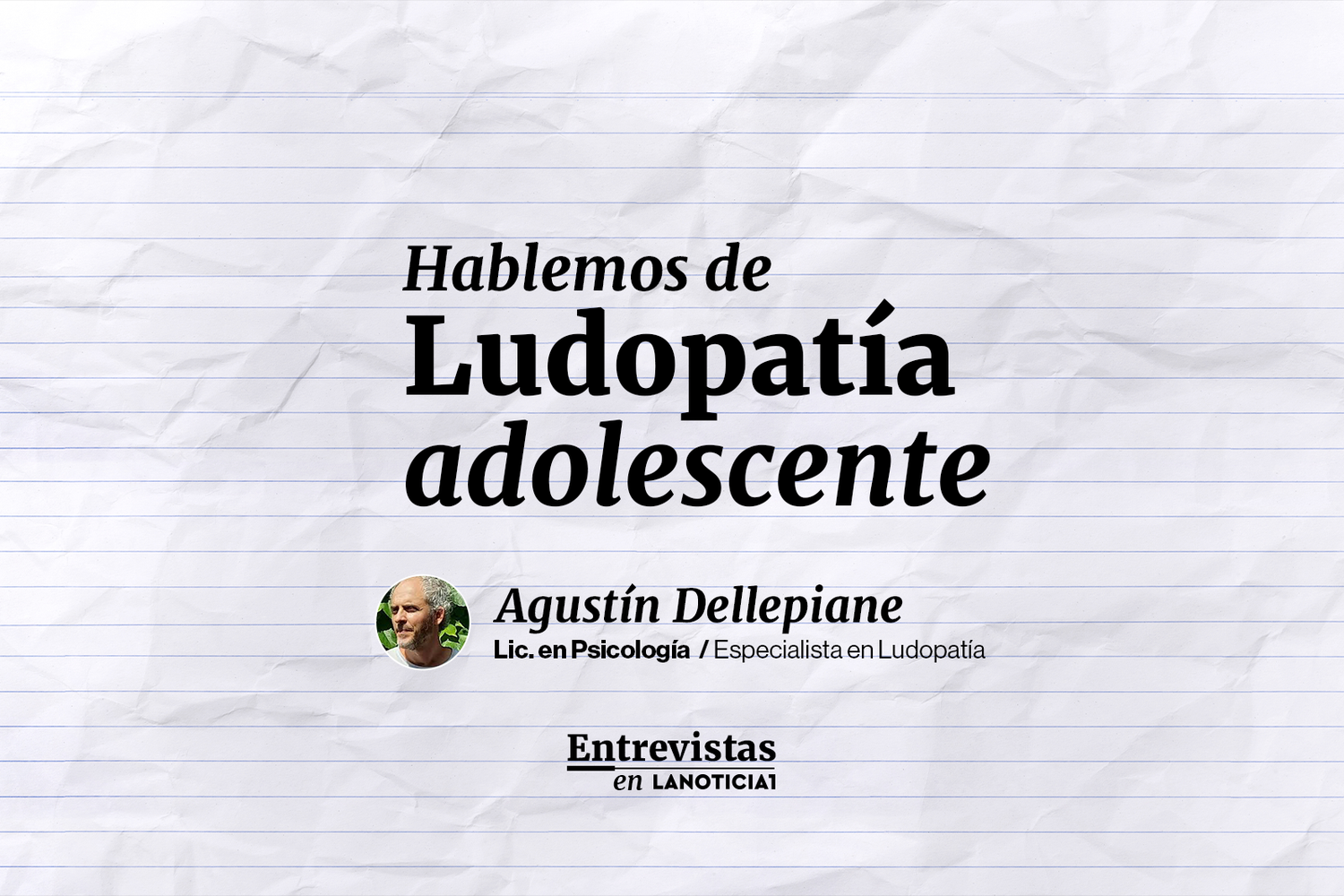 Ludopatía y apuestas online en adolescentes: "En menos de un año ya evolucionan rápidamente y de forma brusca y grave"