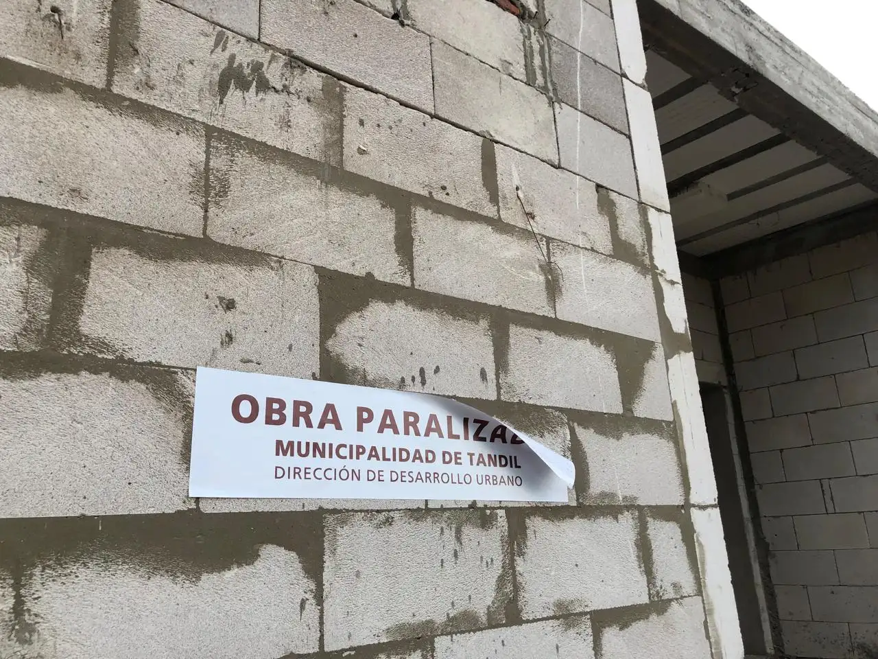 El caso de una construcción irregular en el faldeo serrano que fue denunciado por la Asamblea por la Preservación de las Sierras ya se encuentra en la Justicia.