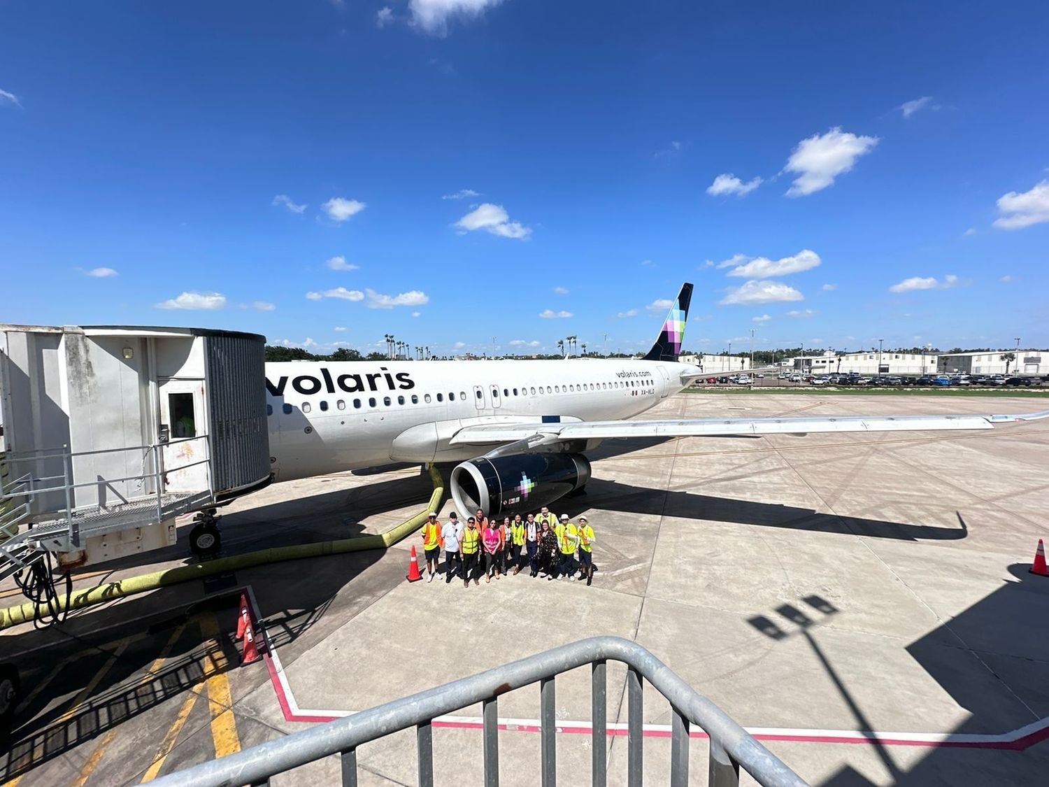 Volaris desembarcó en McAllen con vuelos desde Cancún