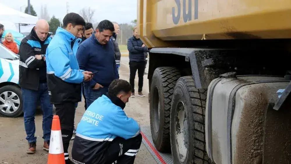 controles de transporte de cargas