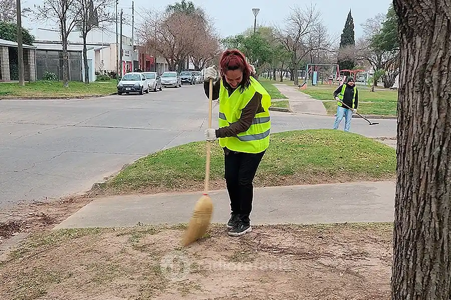 Son voluntarios y se ocuparán de la limpieza de la ciudad para "verla más limpia"