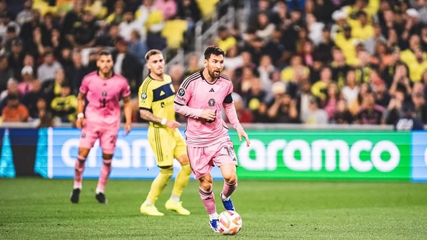 Messi anotó en su debut en la Champions de Concacaf.