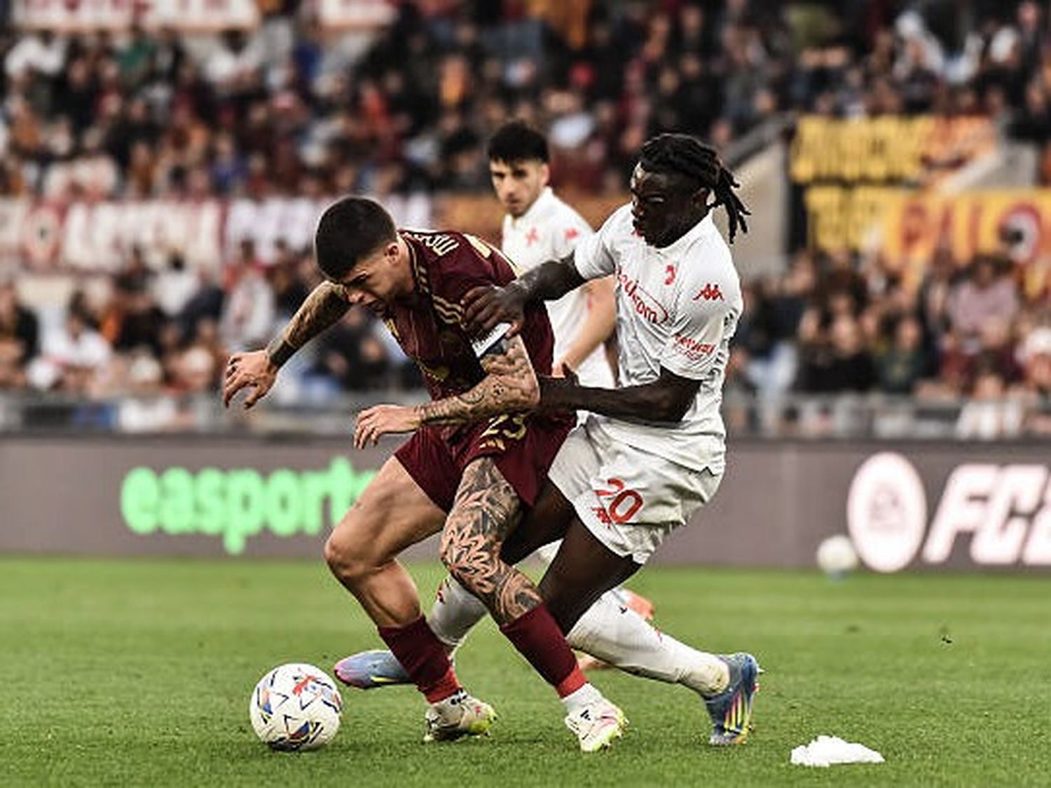 Roma superó a Fiorentina