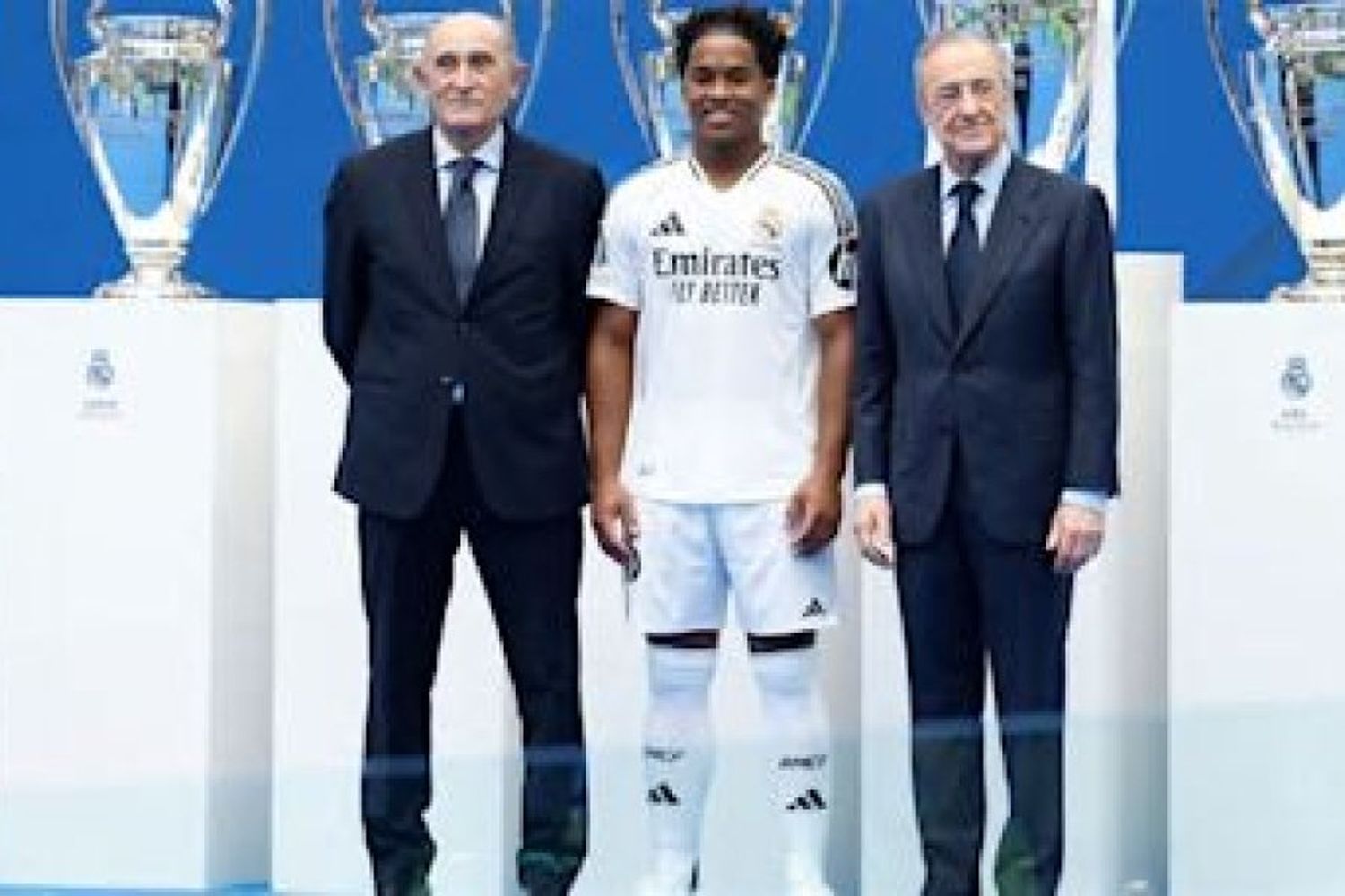 Endrick fue presentado como nuevo jugador del Real Madrid