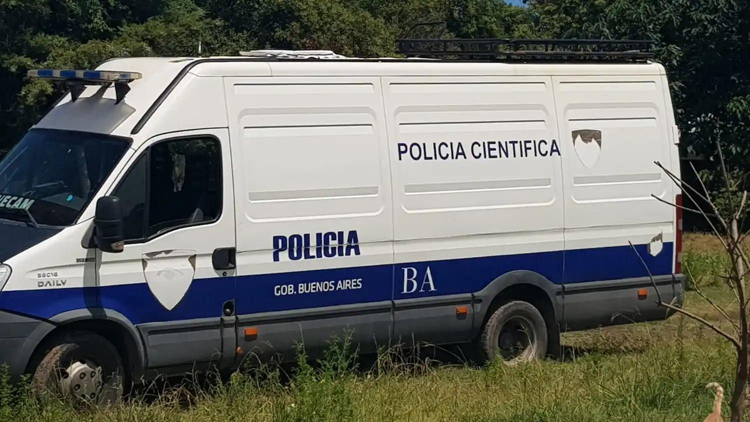 Policía Científica practicó pericias en el lugar.
