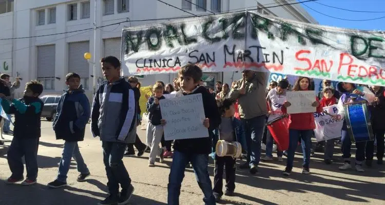 En el Día del Trabajador, marcha, angustia y bronca