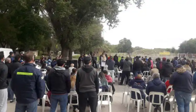 Benito Juarez: Paro por "tiempo indeterminado" y "preocupación" en Loma Negra de la delegación Barker