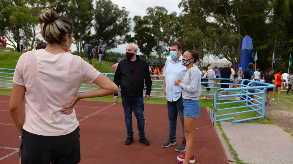 Los deportistas marplatenses cuentan con una nueva pista para el entrenamiento y la competencia