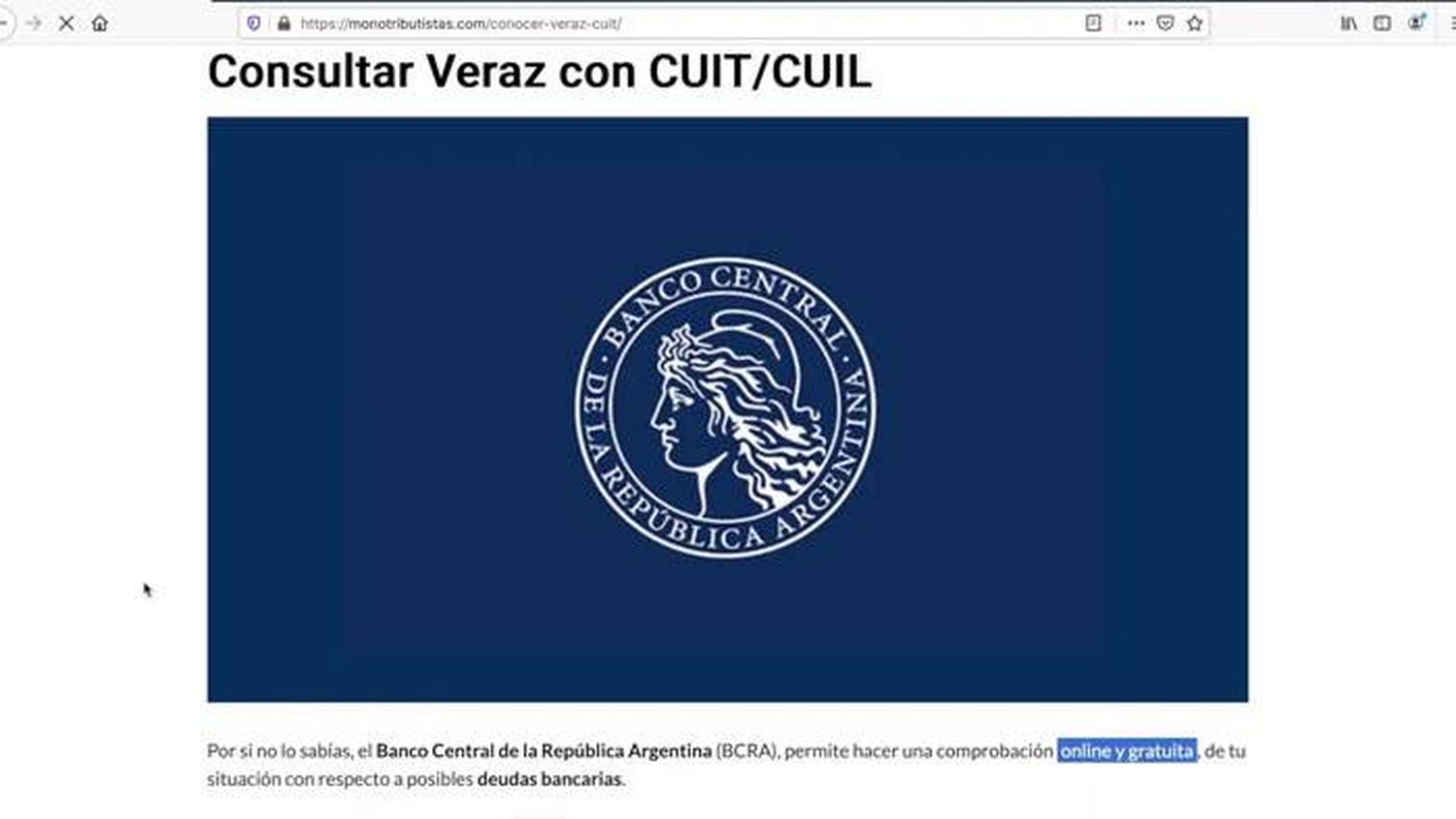 Informado en el Veraz:  ¿cuándo prescribe una deuda de tarjeta de crédito?