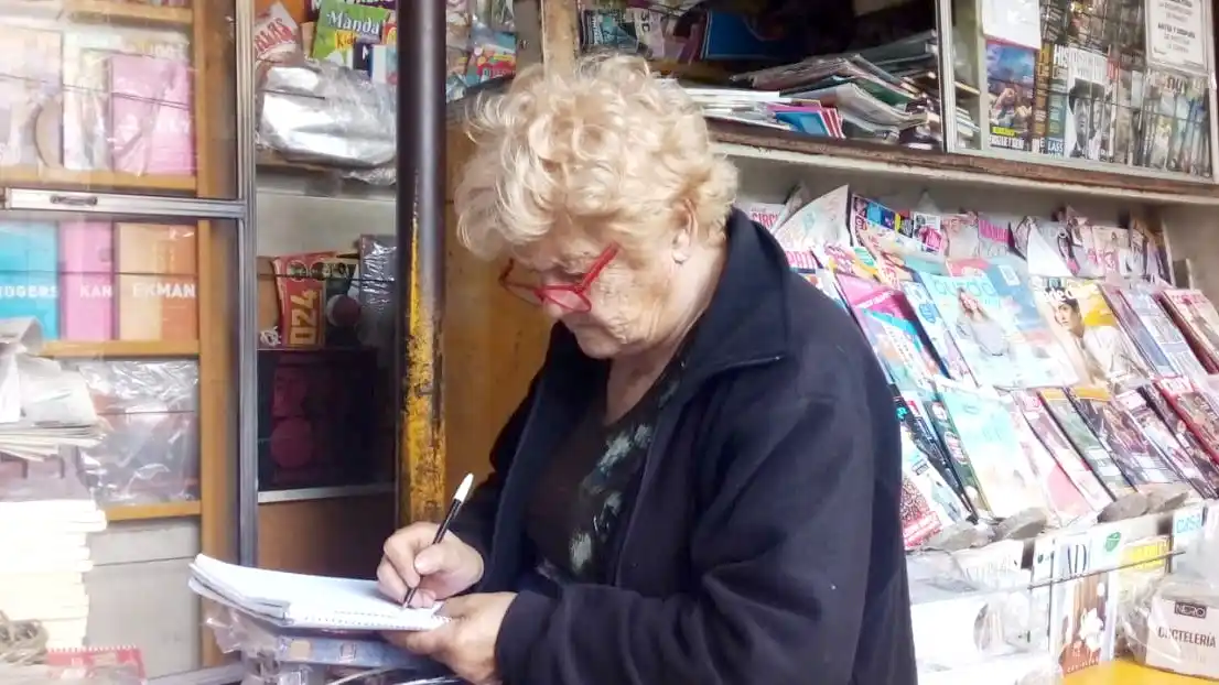 “Tengo paciencia”. Para la atención de los clientes, aseguró la vendedora