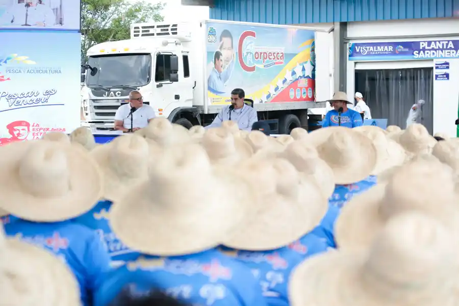 ACUERDOS CON CHINA potenciarán exportaciones de productos pesqueros, asegura Maduro (+Video)