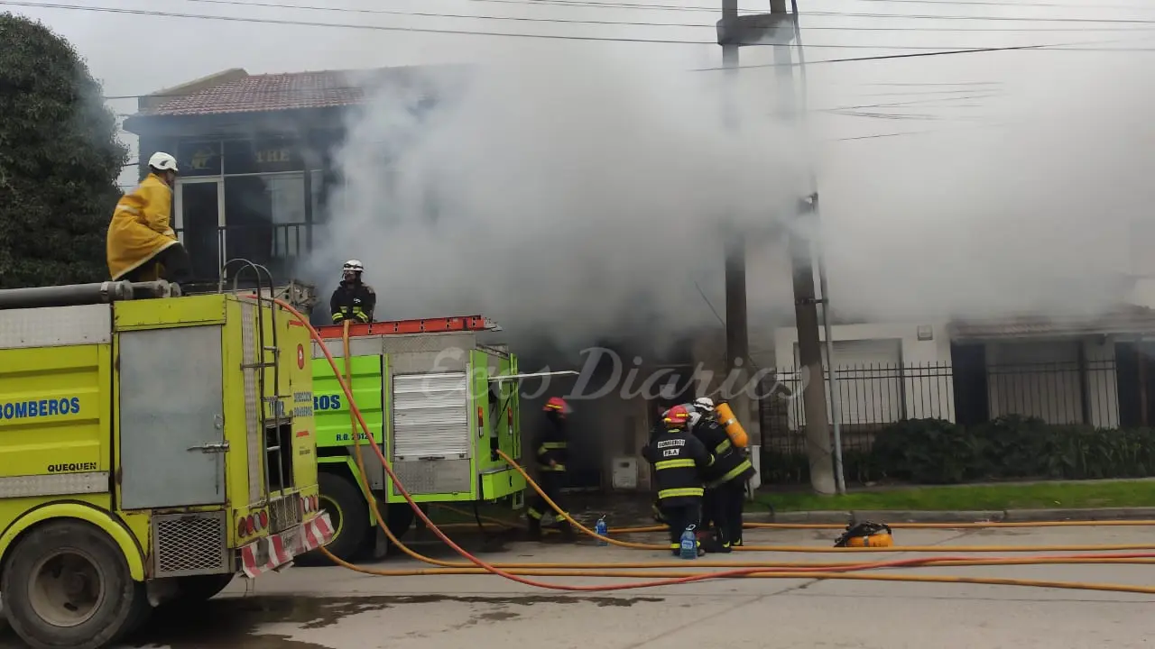 Incendio en 26 casi Diagonal