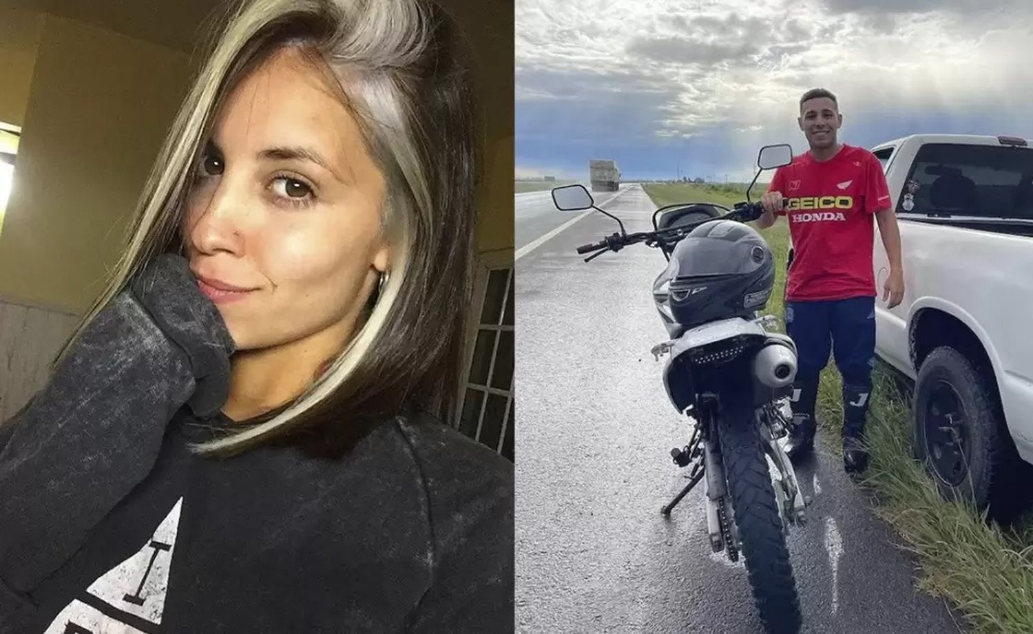 policia y su novia