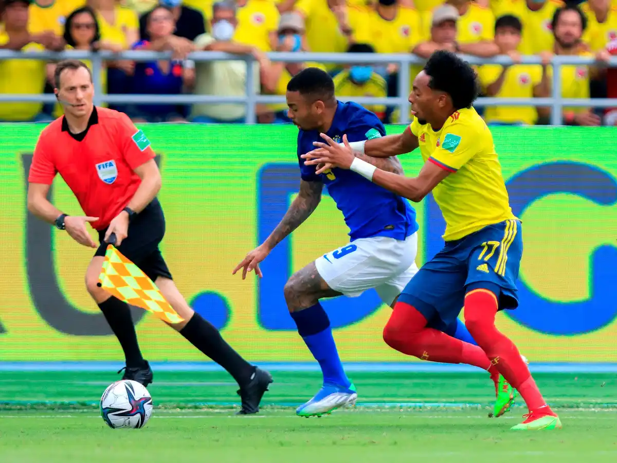 Colombia y Brasil no se sacaron diferencias