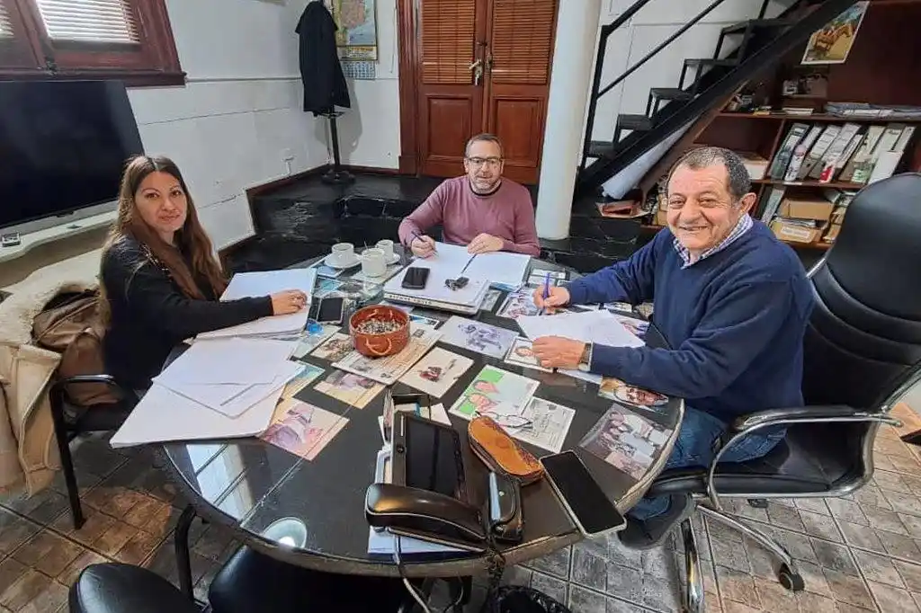 Marini se reunió con instituciones y equipos de gestión