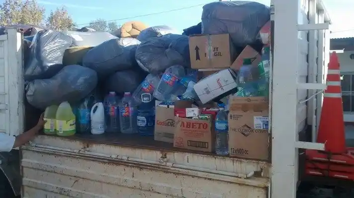 Basavilbaso realizó donaciones para los inundados de Islas
