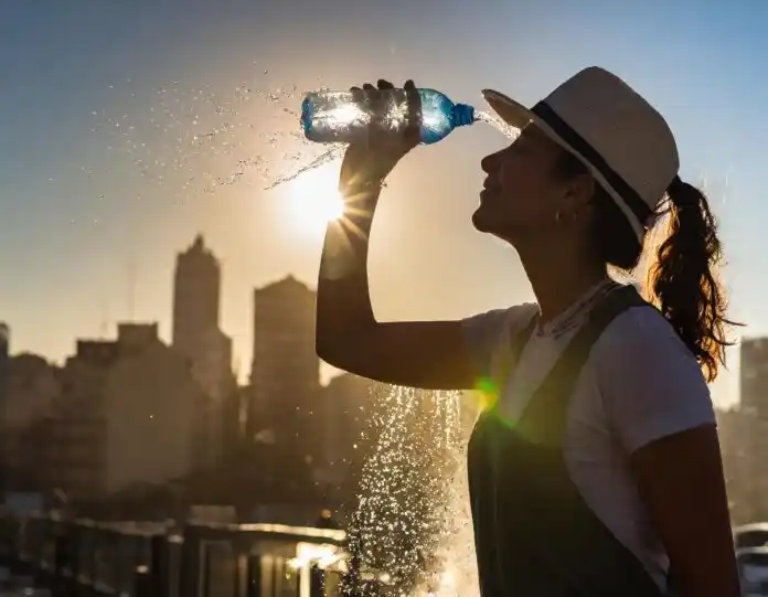 Días de calor agobiante y un frente de “baja presión” que traerá lluvias y tormentas a la región central