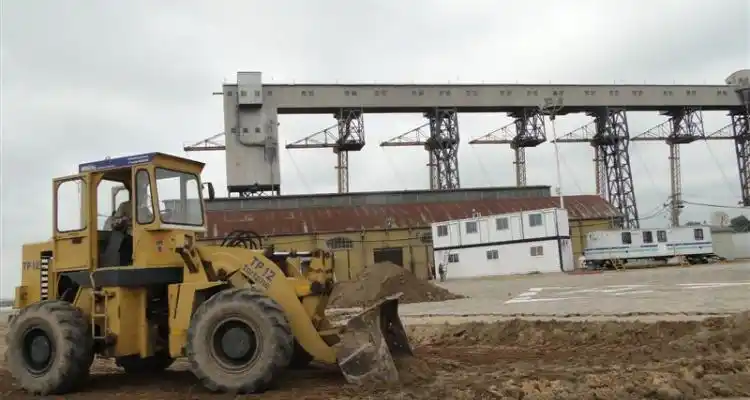 Avanza la obra de estabilización de suelos en el Puerto