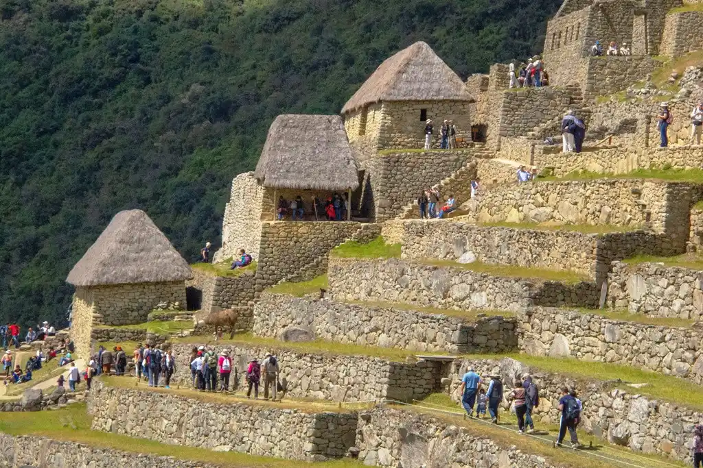Ocurrió en plena visita al Ollantaytambo.