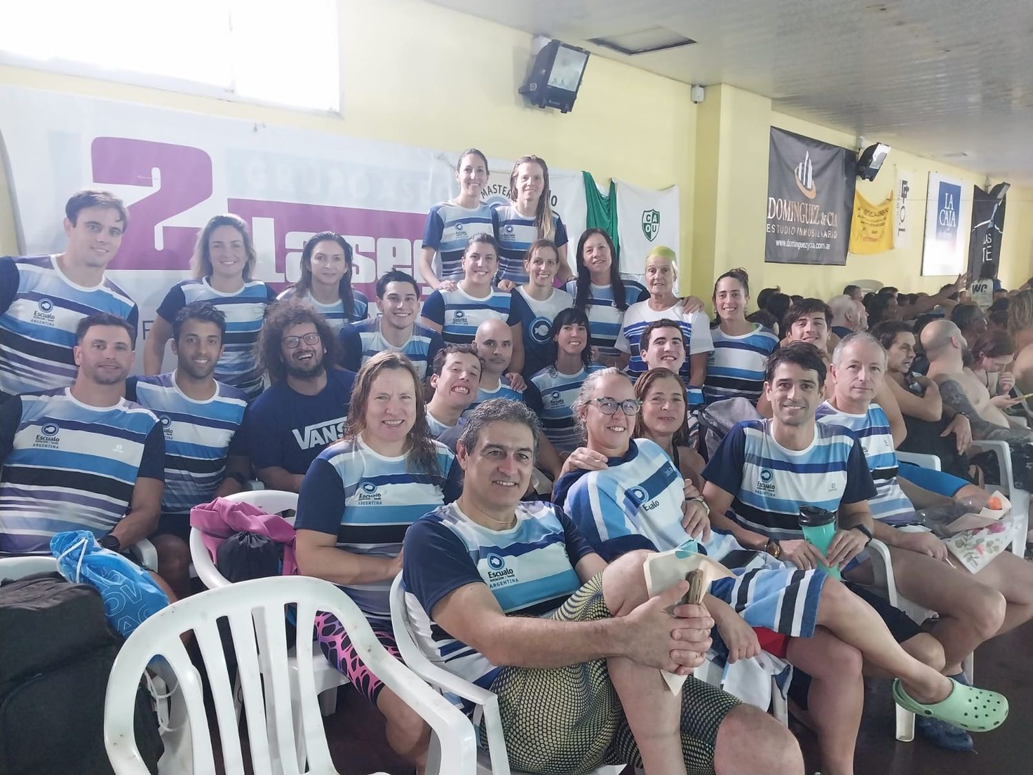 Escualo viajó a Balcarce para competir en la Liga Master