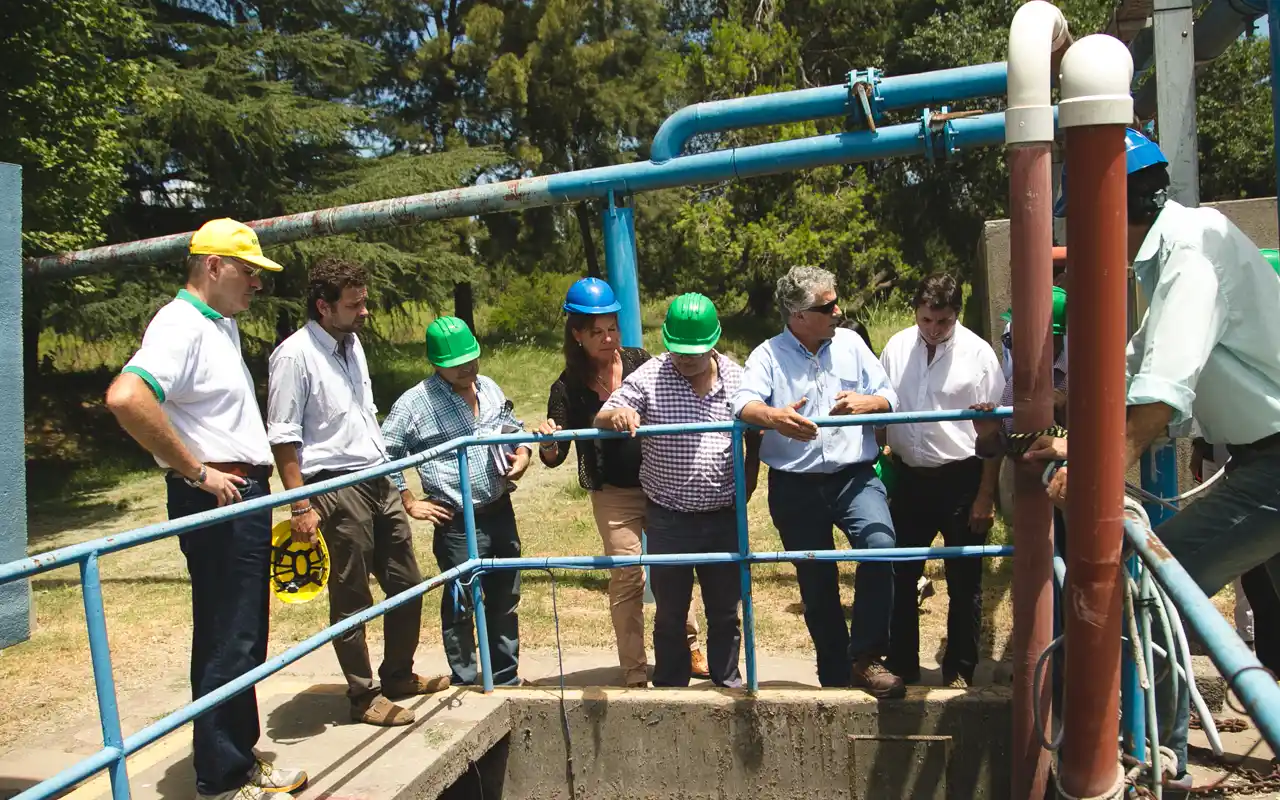 Continuarán la obra de la planta de tratamiento de efluentes del Parque Industrial