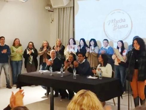 La Lista Marcha Blanca presentó a sus candidatos