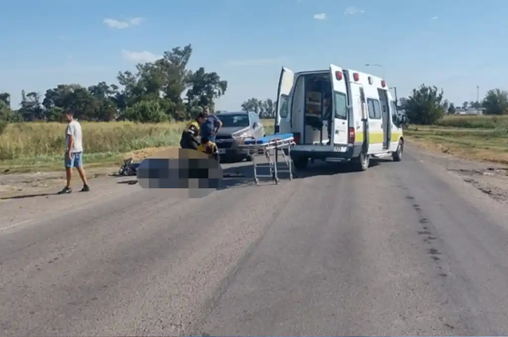 Piden cadena de oración para la recuperación de un joven que sufrió un grave accidente en Ruta 65