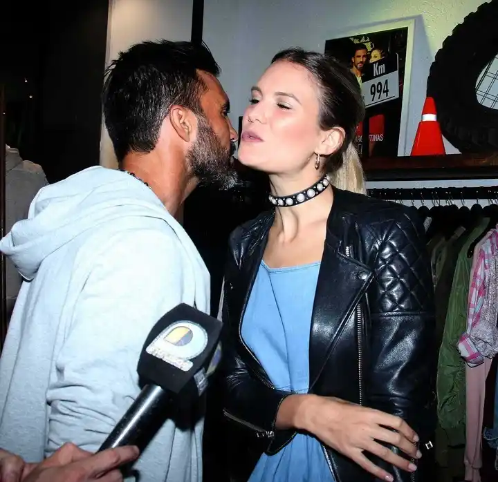 Se filtraron polémicas imágenes de Fabián Cubero con la ex de Facundo Moyano