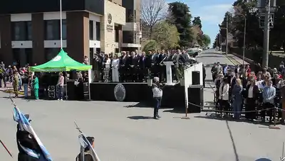 Libertador San Martín celebra sus 127 años con un desfile cívico-militar
