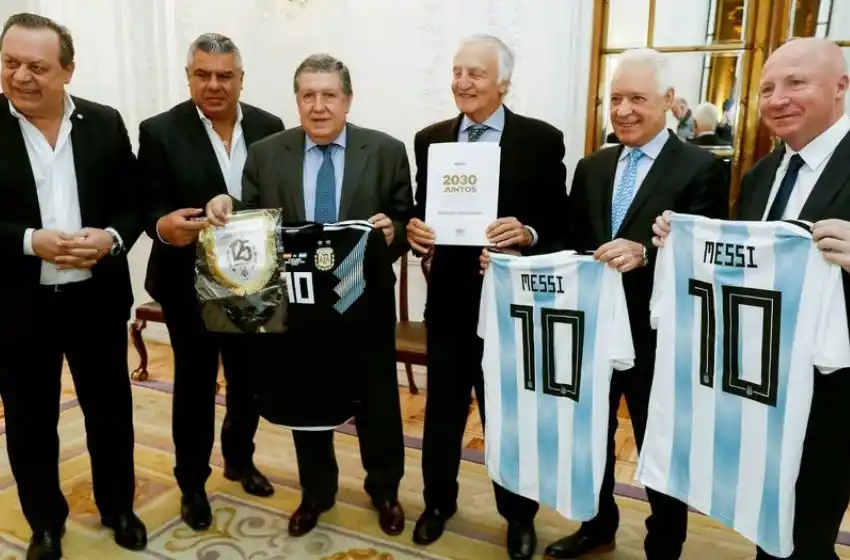 Argentina, Uruguay y Paraguay unidos en busca del Mundial 2030